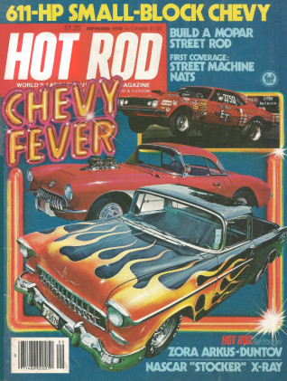 HOT ROD 1978 SEPT - HEMI DAYTONA, MACHO-Z, MARIO ROSSI
